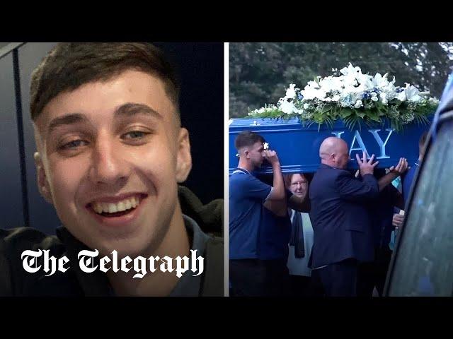 Jay Slater funeral: Family mourn British teen in Accrington