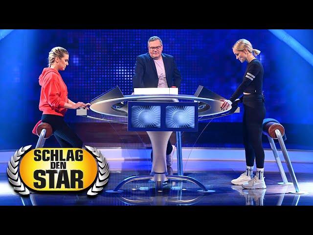 Promi-Familien: Vater-Mutter-Kind | Jeanette Biedermann vs. Janin Ullmann | 2 | Schlag den Star