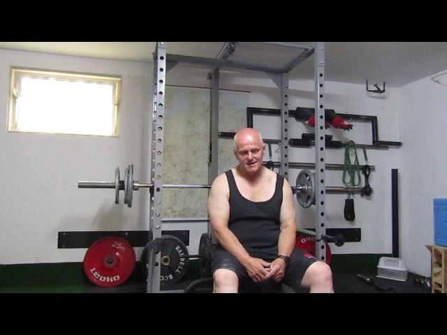 Bankdrücken 60 kg x 10..63 Jahre, 94,0 kg