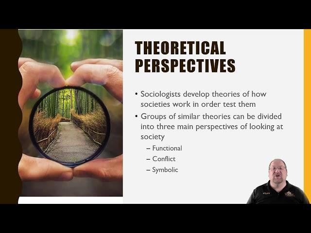 Lesson 1-3: Theoretical Perspectives