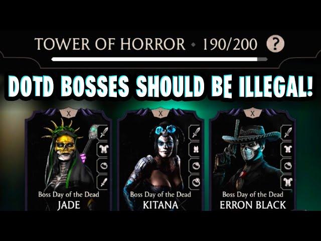 MK Mobile. Tower of Horror Battle 190 BLESSED ME! No Klassic Ermac!