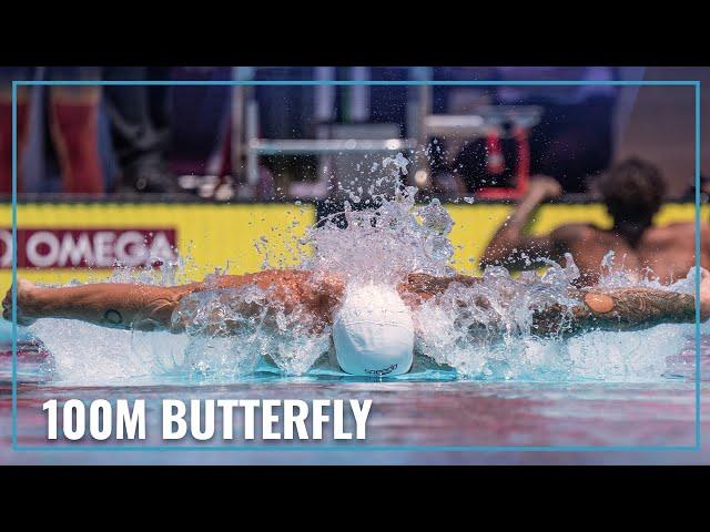 Dressel and Kos Close Out Night 3 With Exciting Finish in 100M Fly | 2024 TYR Pro Series San Antonio