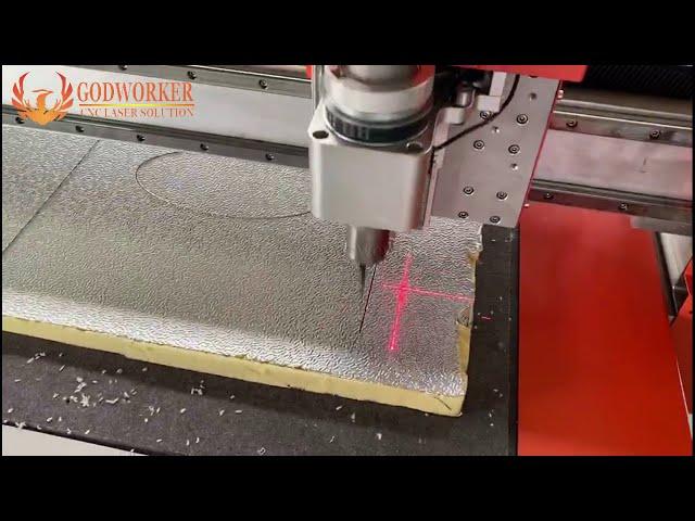 [Godworker] 1625 cnc oscillating knife cutting machine for ctting Moisture-proof insulation foam