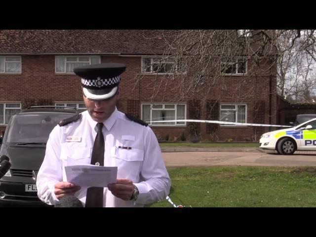 Statement by Supt Chris Hillery following Wootton Hall Park murder