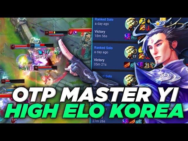 LS | SPECTATING THE BEST MASTER YI IN THE WORLD - +70% W/R IN HIGH ELO KOREA