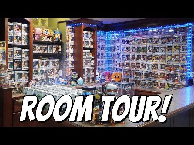 FUNKO POP COLLECTION ROOM TOUR! Over 800+ Funko pop and Sodas! Grails, Limited, Chases and more!