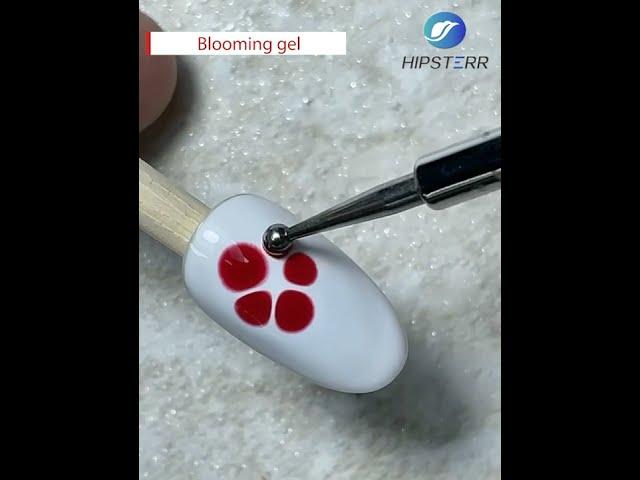 ‍️Let’s Try the Blooming Gel.#gelpolish #gelnails #nails #nailstyle #nailgel #nailart