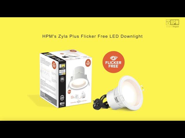 HPM's Zyla Plus Flicker Free LED Downlight