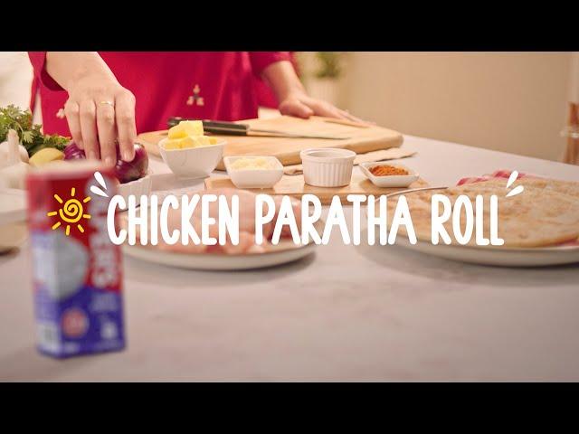 Olper's Dairy Cream Recipes - Chicken Paratha Roll