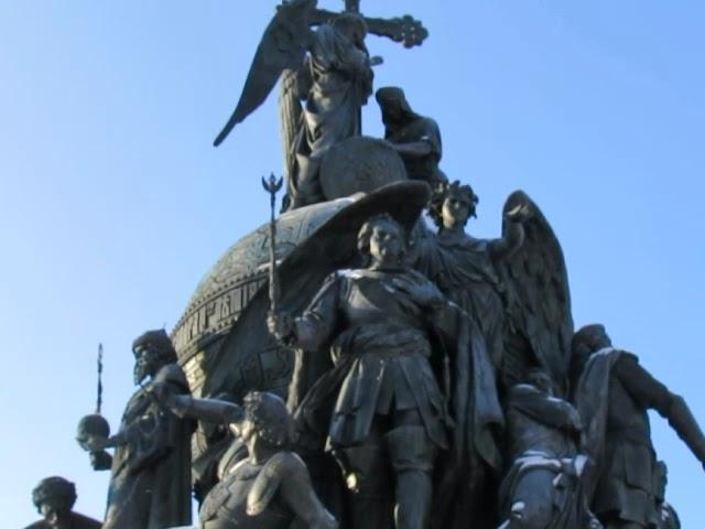 Millennium of Russia Monument, Veliky Novgorod, Russia