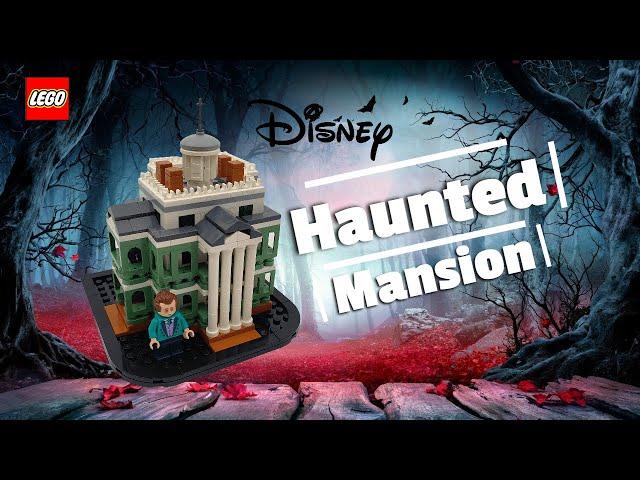 How to build the Haunted Disney LEGO Mansion | SPEED Building