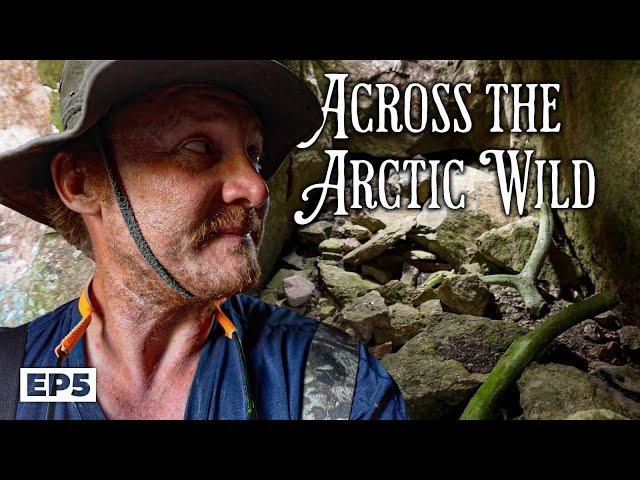 Across the Arctic Wild: 20 Days Through the Barren Grounds to the Arctic Ocean E.5 - Inuit Cave!