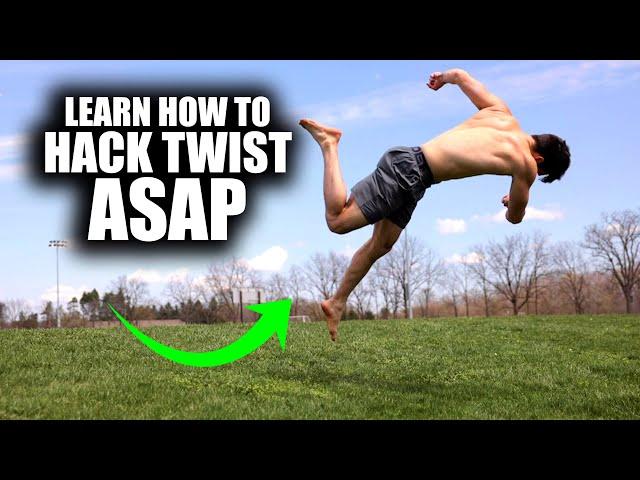 Learn the Easiest But Cool Horizontal Twist "Flip" - H-Twist in 5 Minutes