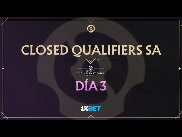 [ES] The International 2024: Closed Qualifier SA [Día 3]