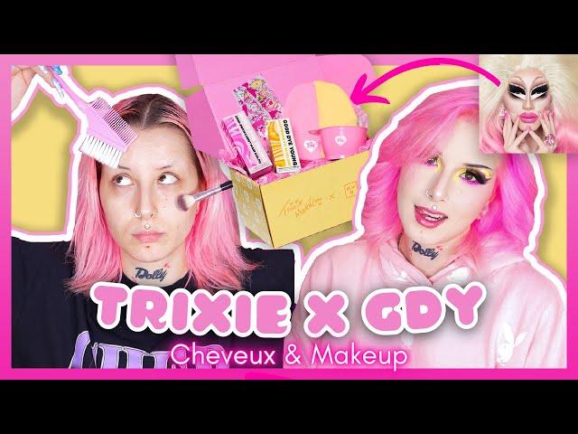 CRASH TEST CHEVEUX: KIT TRIXIE MATTEL  & STEAMPOD 4  (+ le makeup assorti bien sûr)