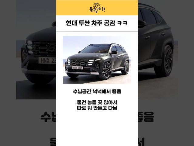 현대 투싼 차주 공감 ㅋㅋ #현대차 #기아차 #투싼