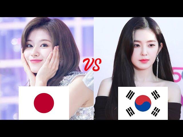 South Korea girls VS Japanese girls || Which type of beauty do you prefer? 일본여자 VS 한국여자