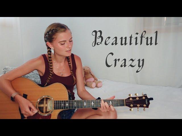 Beautiful Crazy Acoustic girl cover by Samantha Taylor | Luke Combs