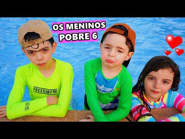 OS MENINOS POBRE QUE MORAVAM NA CASINHA DE PAPELÃO - Parte 6