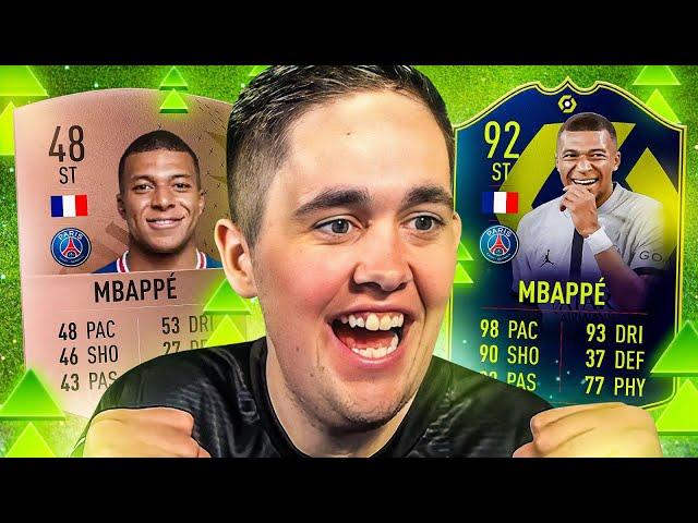 Completing POTM Mbappe From NOTHING.