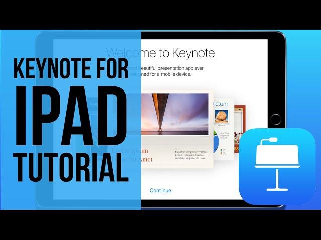 Keynote for iPad Tutorial 2019