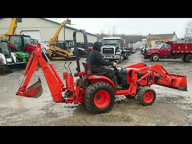 KUBOTA B2620 Tractor Loader Backhoe For Sale