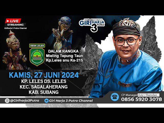 LIVE LAKON : GATOT KACA GUGAT || GIRIHARJA 3 PUTRA - YOGASWARA SUNANDAR | 27/06/24 #gh3p