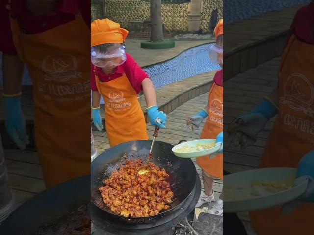 chinese kindergarten cooking  #knowledge #explore #cooking #us #usa