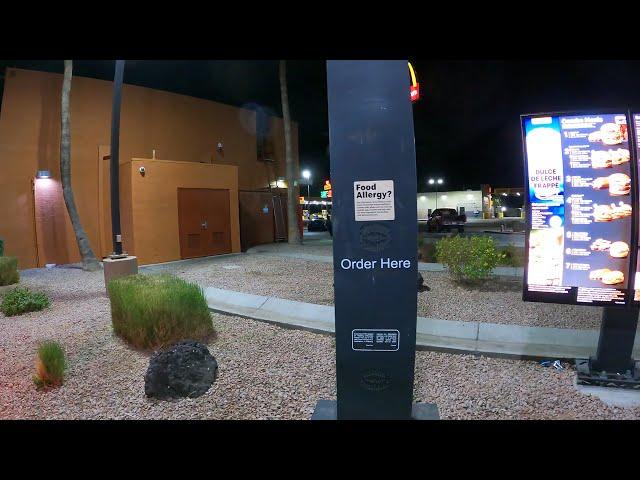 McDonald's Drive Thru, McRib & Coffee Mobile Order Pickup, 22 December 2024, NGH13204