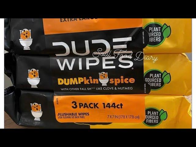 New Pumpkin Spice B00ty Wipes