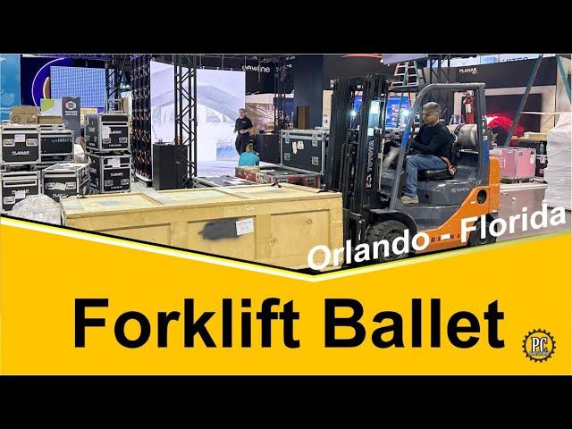 Forklift Ballet Location Orange County Convention Centre