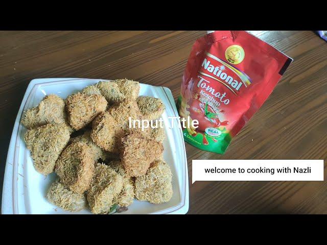 potato triangle nuggets recipe by cooking with Nazli ‍