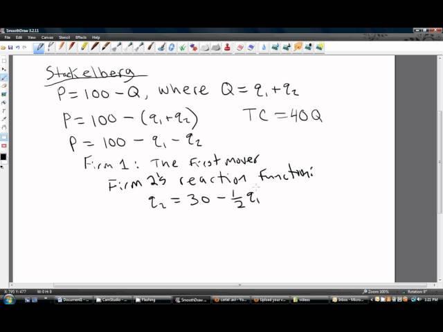 How to Solve A Stackelberg Oligopoly Problem