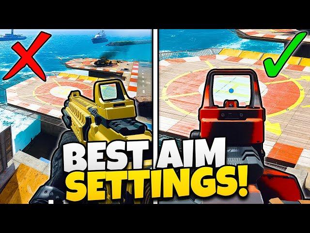 *NEW* BEST SETTINGS FOR PERFECT AIM in BLACK OPS 6! (Change Your Settings) COD BO6 Gameplay