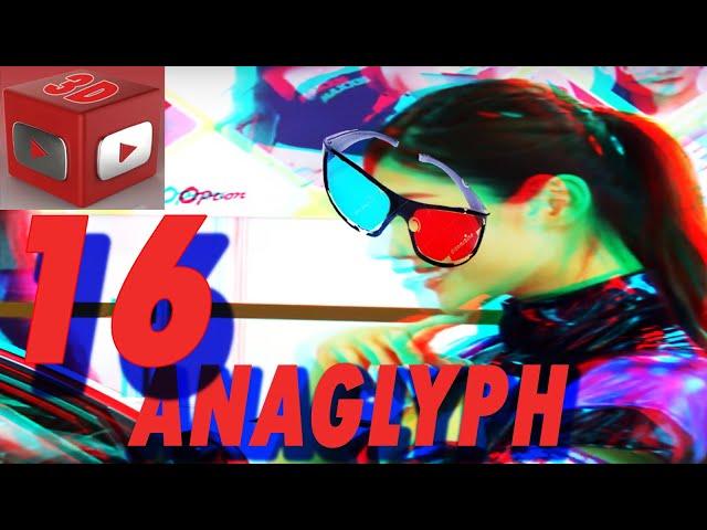 3d stereoscopic anaglyph real yt3d red blue glasses vr demo 16 wyh78