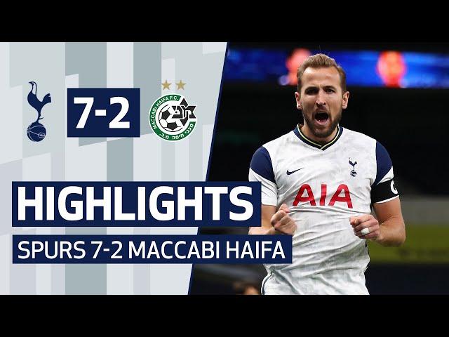 HIGHLIGHTS | SPURS 7-2 MACCABI HAIFA | Harry Kane hat-trick!