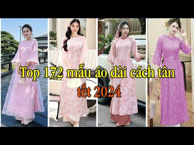 V1471. Top 172 mẫu áo dài cách tân nữ đẹp mới nhất tết 2024