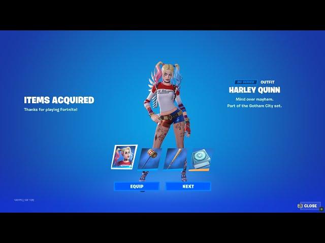 Buying the Harley Quinn Bundle - DC Item Shop Is Back After One Year - Fortnite