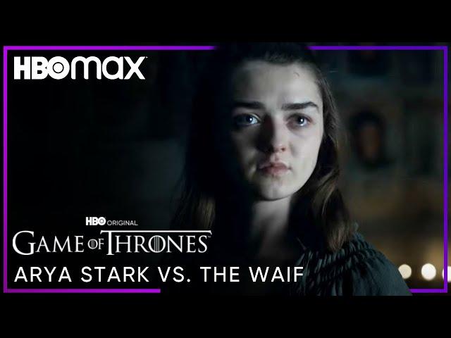 Arya Stark vs. The Waif | Game of Thrones | HBO Max