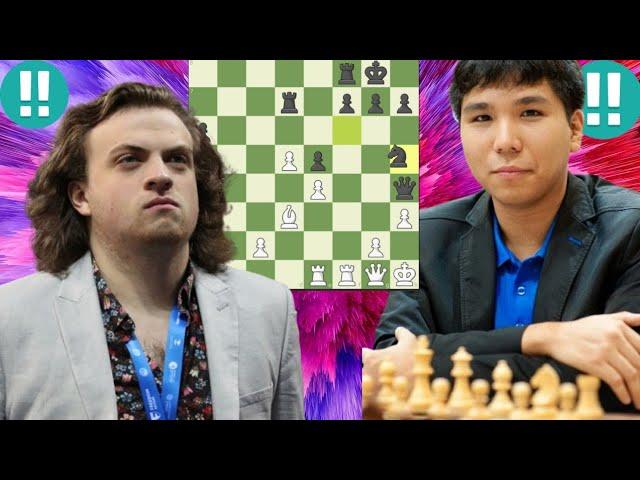 Cracked chess game |Wesley So vs Hans Niemann