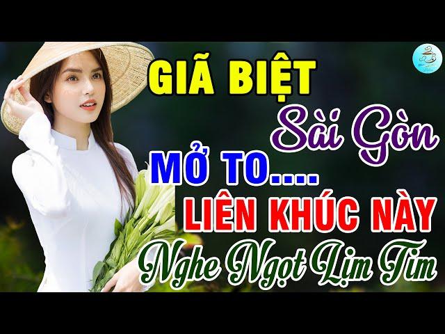 Giã Biệt Sài Gòn, Hái Trộm Hoa RừngLiên Khúc Bolero Trữ Tình Bất Hủ Ngọt Lịm Tim Toàn Bài Hay