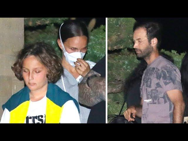 Natalie Portman And Husband Benjamin Millepied Enjoy Family Night At Nobu