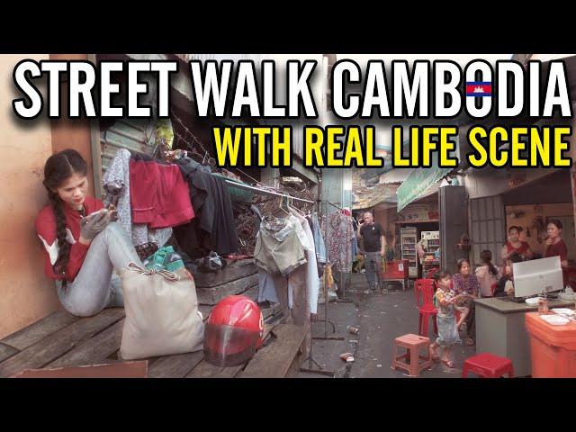 Cambodia Life Nowadays | Real Life of CAMBODIA | Solo Traveling Walking