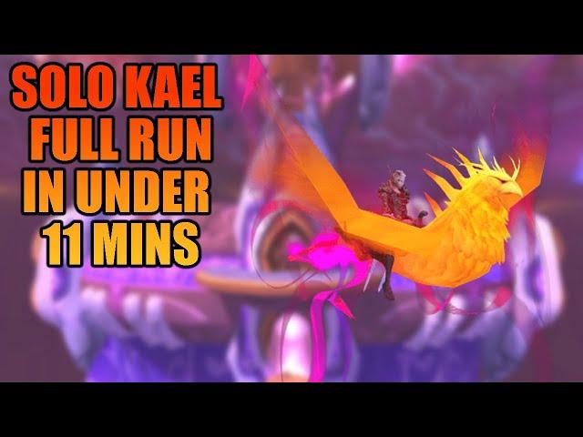 Solo Kael Sub 11 Min Full Run | Cata Classic