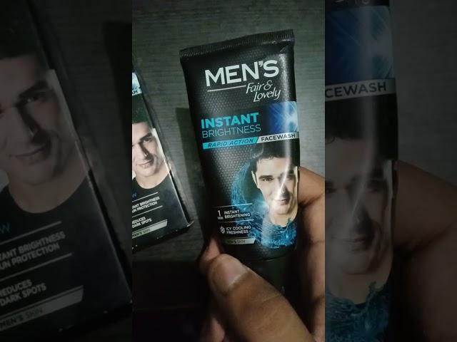 Men's fair and lovely cream and facewash