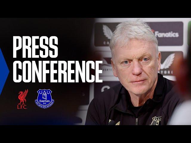 LIVERPOOL V EVERTON | David Moyes' Premier League press conference
