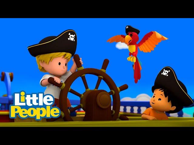 Pirate Ship Adventure! | Little People | Video for kids | WildBrain Little Ones