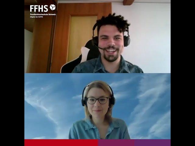 John erzählt #unverblümt aus dem Studienalltag der FFHS