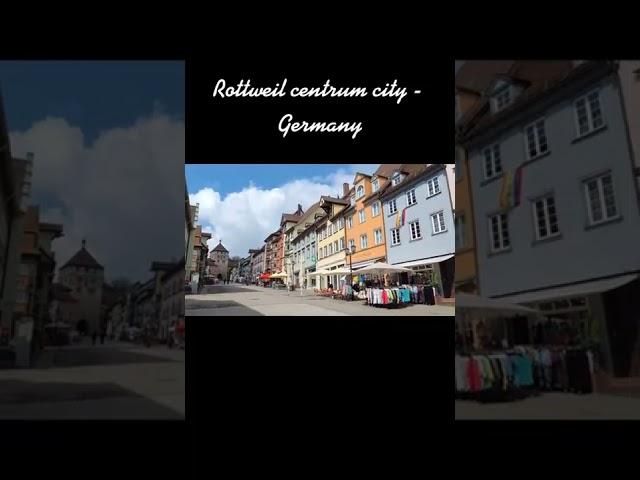 Very nice,  in the centrum of the city Rottweil