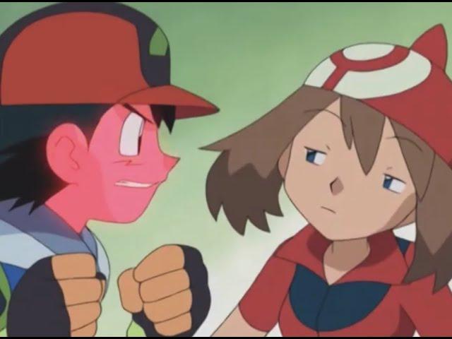 Pokemon Advanced Challenge: Never Seen Ash This Mad Before Because Of May